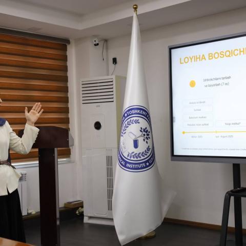 Toshkent farmatsevtika instituti hamda  “Teach for Uzbekistan” hamkorligida “Karyera kuni” bo‘lib o‘tdi!