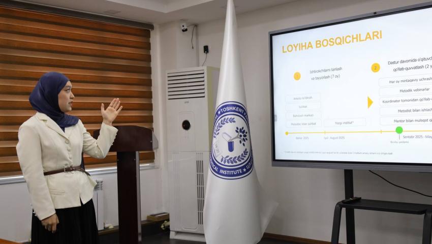 Toshkent farmatsevtika instituti hamda  “Teach for Uzbekistan” hamkorligida “Karyera kuni” bo‘lib o‘tdi!